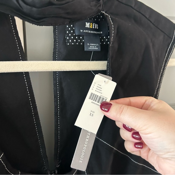 NWT Anthropologie Maeve Scoop Neck Column Midi Dress - Picture 5 of 6